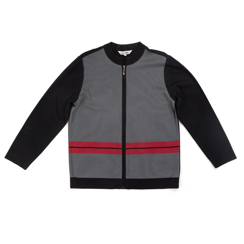 Howard Wolf Escape Sweater Jacket, Zip Front